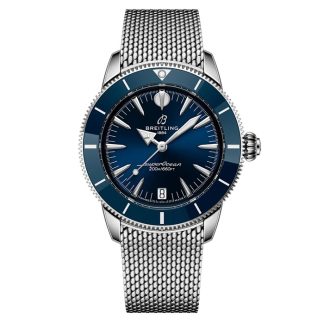 Breitling Superocean Heritage Automatik 36mm Unisex Uhr Blau A10390161C1A1