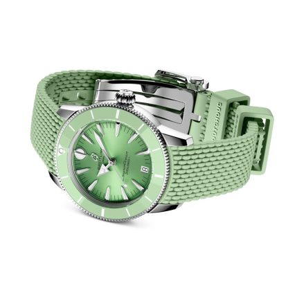 Breitling Superocean Heritage Automatik 36mm Unisex-Uhr Grüner Kautschuk A10390361L1S1 – Bild 4