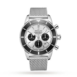 Breitling Superocean Heritage B01 Chronograph 44 Uhr aus Edelstahl AB0162121G1A1