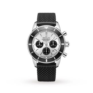 Breitling Superocean Heritage B01 Chronograph 44 Uhr aus Edelstahl AB0162121G1S1