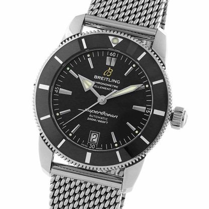 Breitling Superocean Heritage B20 Automatik 42 Edelstahl Uhr AB2010121B1A1 – Bild 3
