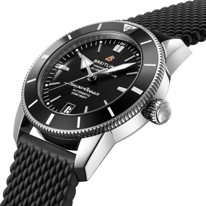 Breitling Superocean Heritage B20 Automatik 42 Edelstahl Uhr AB2010121B1S1 – Bild 2