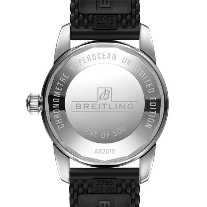 Breitling Superocean Heritage B20 Automatik 42mm UK Edition Herrenuhr Grau Gummi AB20102B1B1S1 – Bild 4