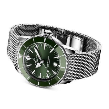 Breitling Superocean Heritage B31 Automatik 42mm Herrenuhr Grün AB3111361L1A1 – Bild 4
