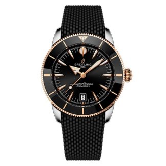 Breitling Superocean Heritage B31 Automatik 42mm Herrenuhr Schwarz Gummi UB3111241B1S1