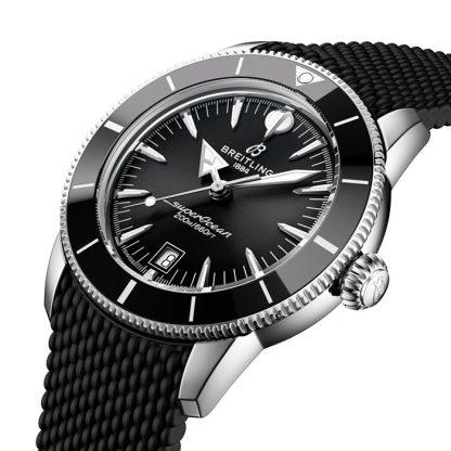 Breitling Superocean Heritage B31 Automatik 42mm Herrenuhr Schwarz Kautschuk AB3111241B1S1 – Bild 3