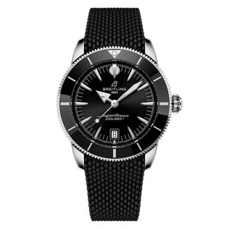 Breitling Superocean Heritage B31 Automatik 42mm Herrenuhr Schwarz Kautschuk AB3111241B1S1