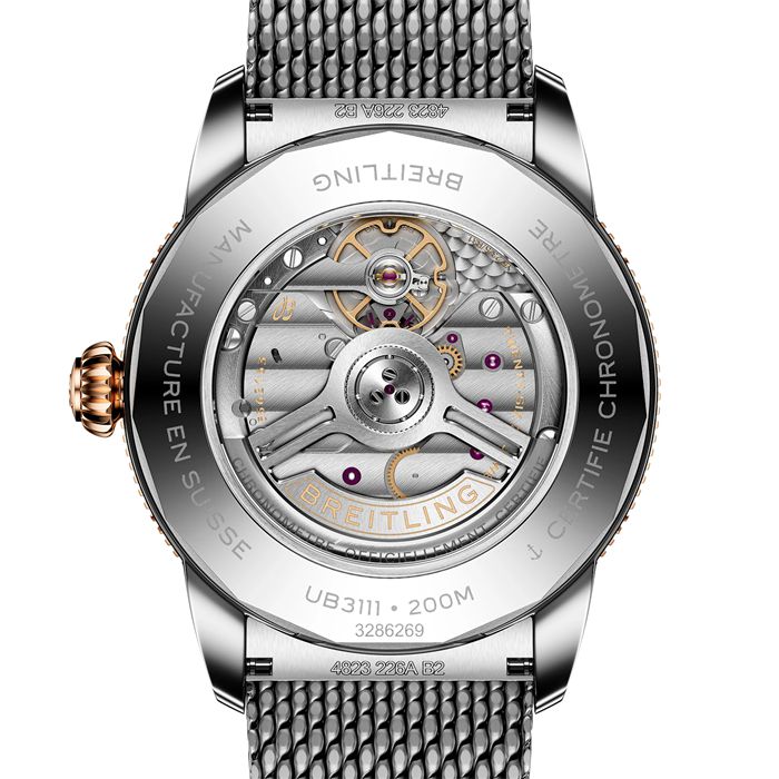 Breitling Superocean Heritage B31 Automatik 42mm Herrenuhr Schwarz UB3111241B1A1 – Bild 2