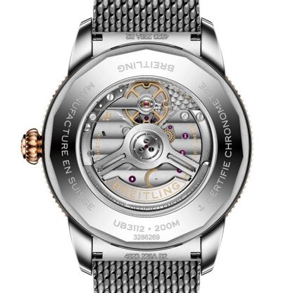 Breitling Superocean Heritage B31 Automatik 44mm Herrenuhr Blau 18 UB3112161C1A1 – Bild 2