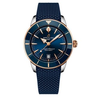 Breitling Superocean Heritage B31 Automatik 44mm Herrenuhr Blau Gummi UB3112161C1S1