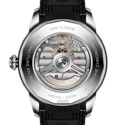 Breitling Superocean Heritage B31 Automatik 44mm Herrenuhr Schwarz Gummi AB3112241B1S1 – Bild 2