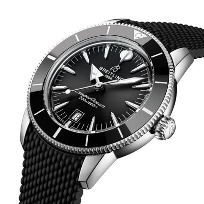 Breitling Superocean Heritage B31 Automatik 44mm Herrenuhr Schwarz Gummi AB3112241B1S1 – Bild 3