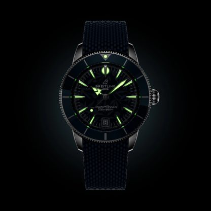 Breitling Superocean Heritage B31 Automatik Kelly Slater Limited Edition 40mm Herrenuhr Blau Gummi AB31101A1C1S1 – Bild 5