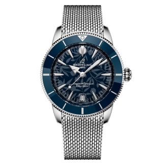 Breitling Superocean Heritage B31 Automatik Kelly Slater Limited Edition 40mm Herrenuhr blau AB31101A1C1A1