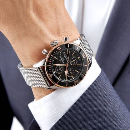 Breitling Superocean Heritage Chronograph 44 Uhr aus Edelstahl U13313121B1A1 – Bild 5