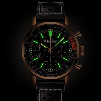 Breitling Top Time B01 41mm Herrenuhr Braun RB01761A1Q1X1 – Bild 5