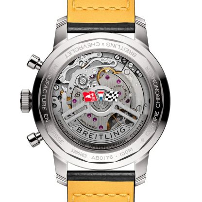 Breitling Top Time B01 Classic Cars Chevrolet Corvette 41mm Herrenuhr AB01761A1K1X1 – Bild 2