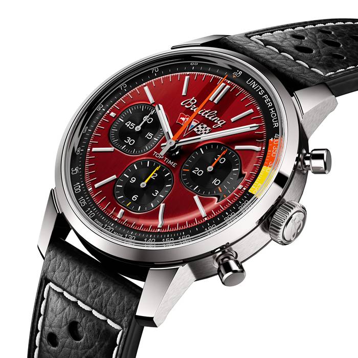 Breitling Top Time B01 Classic Cars Chevrolet Corvette 41mm Herrenuhr AB01761A1K1X1 – Bild 3
