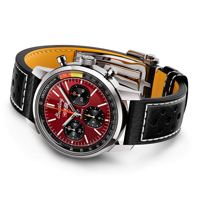 Breitling Top Time B01 Classic Cars Chevrolet Corvette 41mm Herrenuhr AB01761A1K1X1 – Bild 4