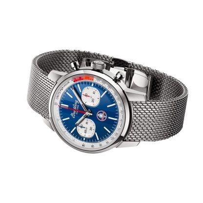Breitling Top Time B01 Classic Cars Shelby Cobra 41mm Herrenuhr Mesh Strap AB01763A1C1A1 – Bild 3