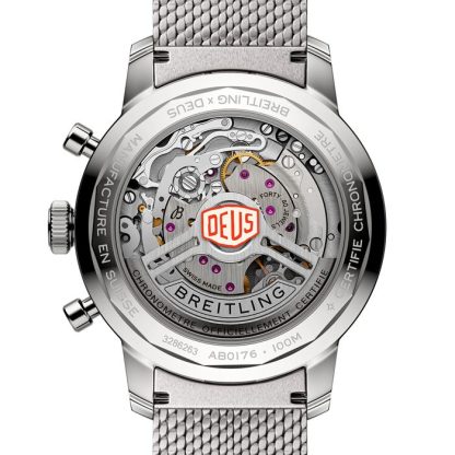 Breitling Top Time B01 Deus 41mm Herrenuhr Edelstahl AB01765A1B1A1 – Bild 2