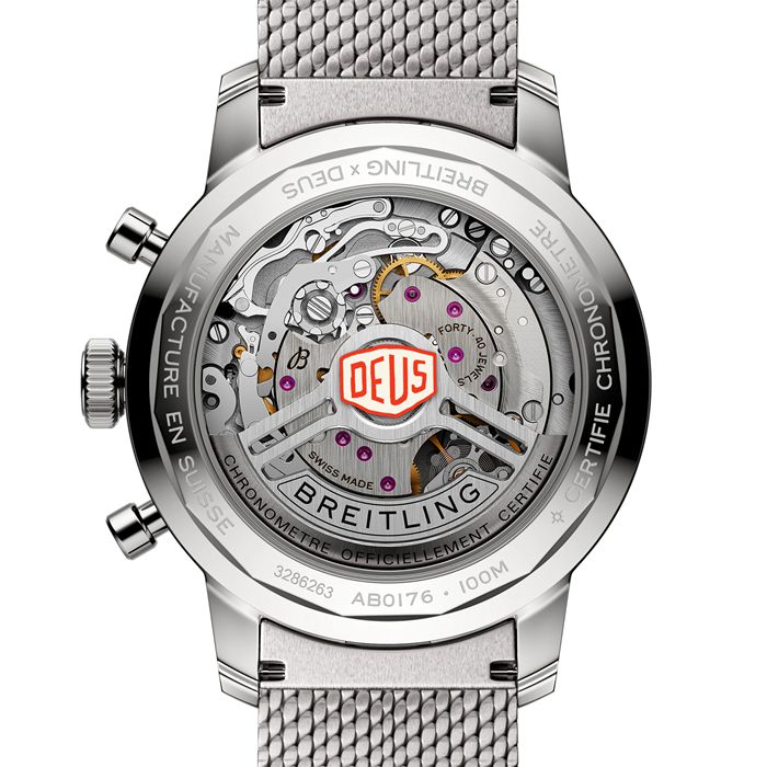 Breitling Top Time B01 Deus 41mm Herrenuhr Edelstahl AB01765A1B1A1 – Bild 2