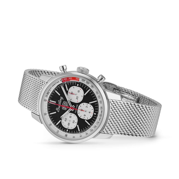 Breitling Top Time B01 Deus 41mm Herrenuhr Edelstahl AB01765A1B1A1 – Bild 3