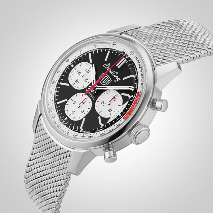 Breitling Top Time B01 Deus 41mm Herrenuhr Edelstahl AB01765A1B1A1 – Bild 5