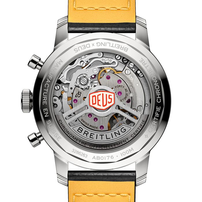 Breitling Top Time B01 Deus 41mm Herrenuhr Leder AB01765A1B1X1 – Bild 2