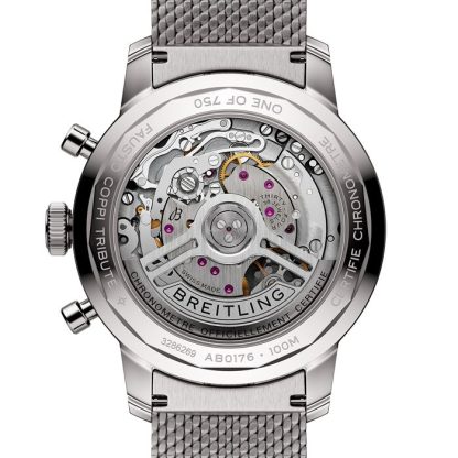 Breitling Top Time B01 Fausto Coppi 41mm Herrenuhr aus Edelstahl AB01768A1A1A1 – Bild 2