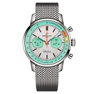 Breitling Top Time B01 Fausto Coppi 41mm Herrenuhr aus Edelstahl AB01768A1A1A1