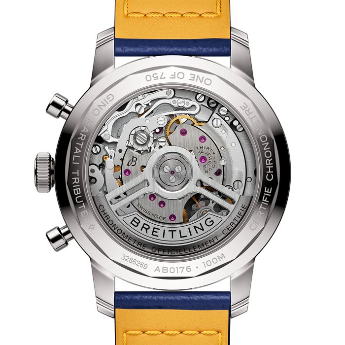 Breitling Top Time B01 Gino Bartali 41mm Herrenuhr Leder AB01767A1C1X1 – Bild 2