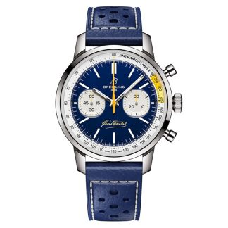 Breitling Top Time B01 Gino Bartali 41mm Herrenuhr Leder AB01767A1C1X1