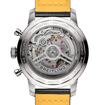 Breitling Top Time B01 Triumph 41mm Herrenuhr Leder AB01764A1C1X1 – Bild 2
