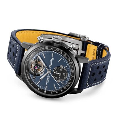 Breitling Top Time B21 Shelby Cobra Tourbillon 44mm Herrenuhr Blau SB21251A1C1X1 – Bild 3