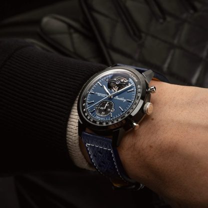 Breitling Top Time B21 Shelby Cobra Tourbillon 44mm Herrenuhr Blau SB21251A1C1X1 – Bild 5