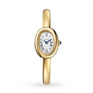 Cartier Baignoire De Cartier Uhr Mini Modell Quarzwerk Gelbgold WGBA0044