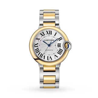 Cartier Ballon Bleu De Cartier Uhr 36mm Automatik Aufzug Stahlgehäuse W2BB0038