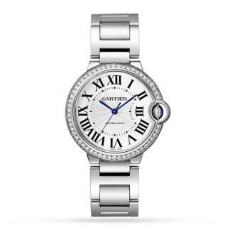 Cartier Ballon Bleu De Cartier Uhr 36mm mechanisches Uhrwerk mit automatischem Aufzug Stahl W4BB0024