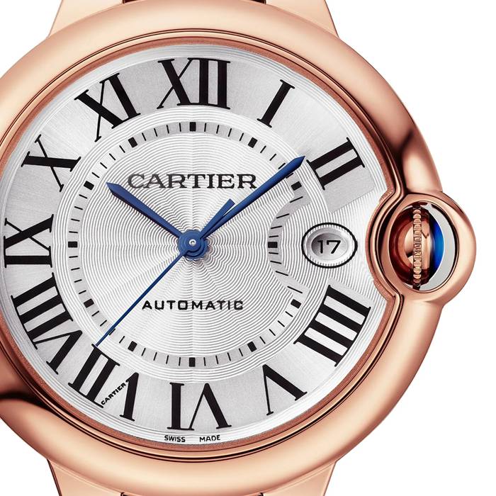 Cartier Ballon Bleu De Cartier Uhr 40mm Automatikwerk Rose Gold WGBB0039 – Bild 2