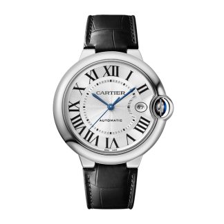 Cartier Ballon Bleu De Cartier Uhr 40mm Automatikwerk Stahl Leder WSBB0039