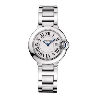Cartier Ballon Bleu de Cartier Uhr 28mm Quarzwerk Stahlgehäuse WSBB0067