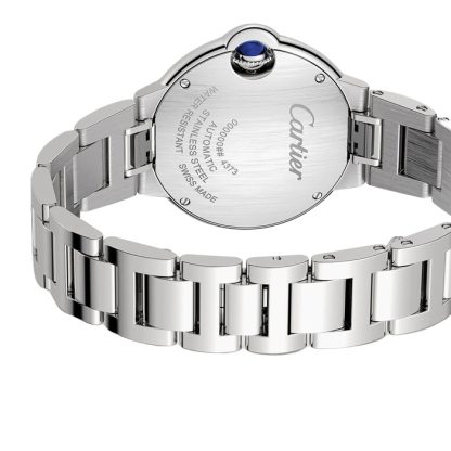 Cartier Ballon Bleu de Cartier Uhr 33 mm mechanisches Uhrwerk mit automatischem Aufzug W4BB0035 – Bild 2