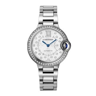 Cartier Ballon Bleu de Cartier Uhr 33 mm mechanisches Uhrwerk mit automatischem Aufzug W4BB0035