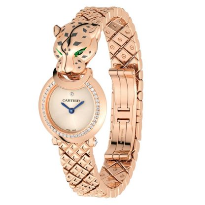 Cartier La Panthère Uhr 23,6 mm Quarzwerk Rose Gold HPI01381 – Bild 2