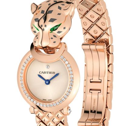 Cartier La Panthère Uhr 23,6 mm Quarzwerk Rose Gold HPI01381 – Bild 3