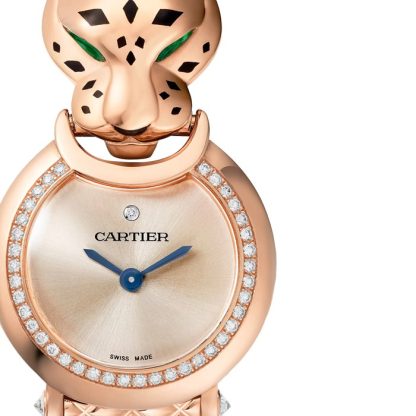 Cartier La Panthère Uhr 23,6 mm Quarzwerk Rose Gold HPI01381 – Bild 4
