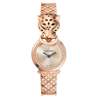 Cartier La Panthère Uhr 23,6 mm Quarzwerk Rose Gold HPI01381