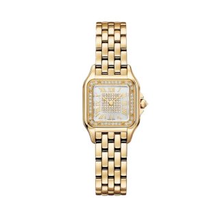 Cartier Panthere De Cartier Uhr Kleines Modell Quarzwerk Gelbgold WJPN0080