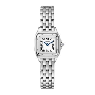 Cartier Panthère De Cartier Uhr Mini Modell Quarzwerk Stahl WSPN0012